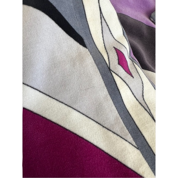 Vintage 70s Emilio Pucci Cropped Velvet Jacket/Blazer - Picture 13 of 13